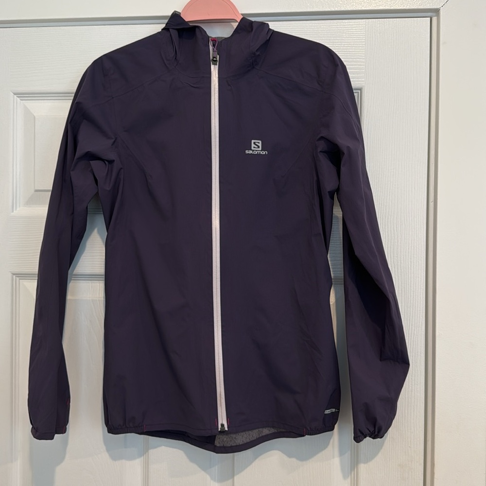 Salomon Women's Lightweight Jacket in Dark Purple - Picture 2 of 9